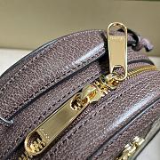 Gucci Ophidia Mini Chain Bag Brown 15x15x7cm - 6