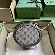 Gucci Ophidia Mini Chain Bag Brown 15x15x7cm - 2