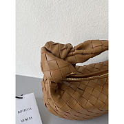 Bottega Veneta Jodie Mini Tote Bag Brown 23x28x8cm - 3