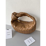 Bottega Veneta Jodie Mini Tote Bag Brown 23x28x8cm - 2