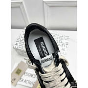 GGDB Running Sole Suede And Leather Sneakers Black - 6