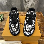 Louis Vuitton LV Trainer Black White - 2