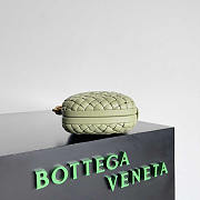 Bottega Veneta Knot Light Green 20x12x5.5cm - 4