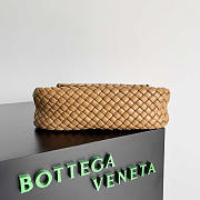 Bottega Veneta Cobble Shoulder Brown Bag 27x20x9cm - 6