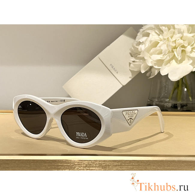 Prada Symbol Sunglasses White - 1