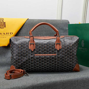 Goyard Travel 55 Brown Bag 55x32x22cm