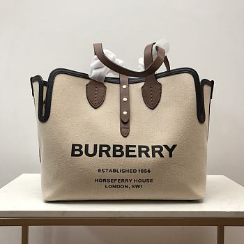 Burberry Medium Soft Canvas Brown 35 x 31 x 15cm