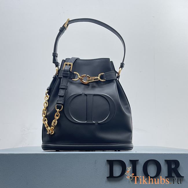 Dior Medium C'est Black Bag 24x10x24.5cm - 1