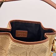 Dior Medium C'est Bag Natural Cannage Raffia 24 x 10 x 24.5 cm - 4