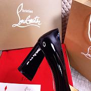 Christian Louboutin Black Patent Heel 8.5cm - 2