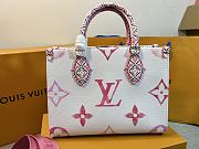 Louis Vuitton LV Onthego PM Canvas Pink 25 x 19 x 11.5 cm - 4