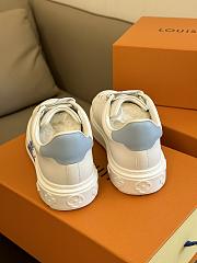 Louis Vuitton LV Time Out White Blue Sneaker - 5