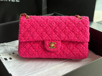 Chanel Medium Flap Bag Pink 25cm