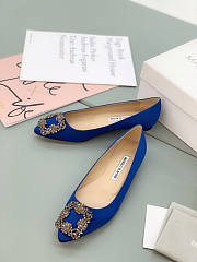 Manolo Blahnik Ballerinas Blue - 2