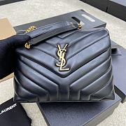 YSL Loulou Small Chain Black Gold Bag 23 x 17 x 9 cm - 1