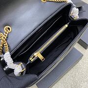 YSL Loulou Small Chain Black Gold Bag 23 x 17 x 9 cm - 5