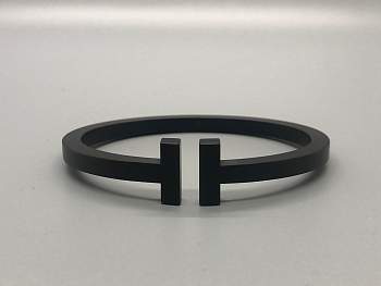 Tiffany T Square Black Bracelet