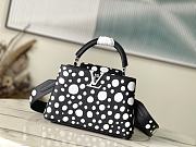 Louis Vuitton LV Capucines BB Black White 27 x 18 x 9 cm - 1