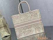 Dior Large Book Tote Pink Toile de Jouy 42 x 35 x 18.5 cm - 6