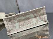 Dior Large Book Tote Pink Toile de Jouy 42 x 35 x 18.5 cm - 4