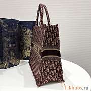 Dior Large Book Tote Oblique Red 42*18*35cm - 5