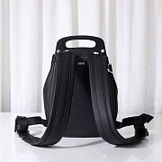 Dior Mini Saddle Black Backpack 19x27.5x11.5cm - 4