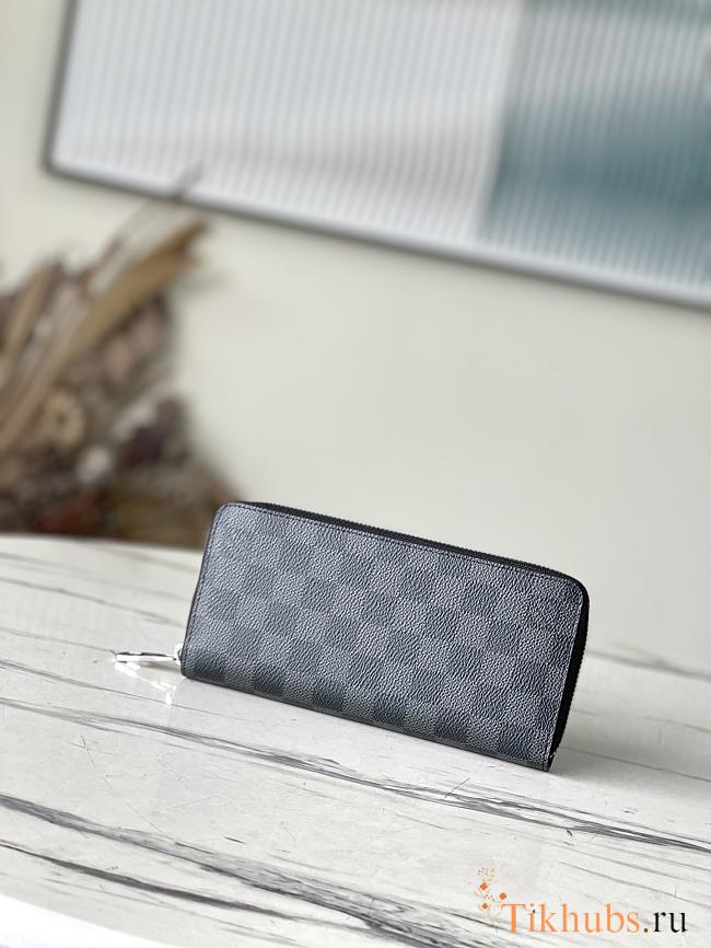 Louis Vuitton LV Wallet Zippy Damier Graphite 10 x 20 x 2 cm - 1