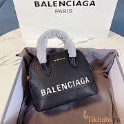 Balenciaga Women's Ville Handbag in Black/white 18x8x15cm - 1