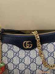 Gucci Ophidia GG Small Handbag Blue 25x15.5x6cm - 2