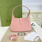 Gucci Jackie 1961 Small Shoulder Bag Light Pink 27.5x19x4cm - 5