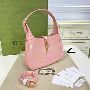 Gucci Jackie 1961 Small Shoulder Bag Light Pink 27.5x19x4cm - 4