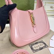 Gucci Jackie 1961 Small Shoulder Bag Light Pink 27.5x19x4cm - 3