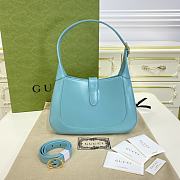 Gucci Jackie 1961 Small Shoulder Bag Light Blue 27.5x19x4cm - 4