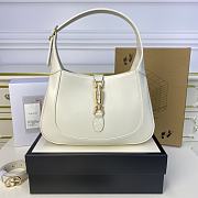 Gucci Jackie 1961 Small Shoulder Bag White 27.5x19x4cm - 1