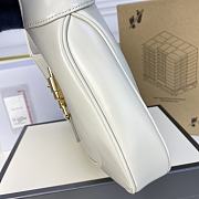 Gucci Jackie 1961 Small Shoulder Bag White 27.5x19x4cm - 4