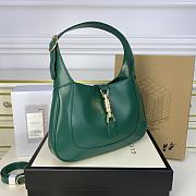 Gucci Jackie 1961 Small Shoulder Bag Green 27.5x19x4cm - 5