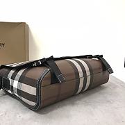 Burberry Large Wright Bag Dark Birch Brown 37x10x24cm - 4