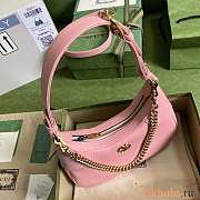 Gucci Aphrodite Small Shoulder Bag Pink 25x19x7cm - 3