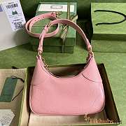 Gucci Aphrodite Small Shoulder Bag Pink 25x19x7cm - 5