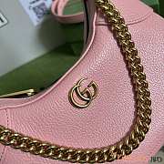 Gucci Aphrodite Small Shoulder Bag Pink 25x19x7cm - 2