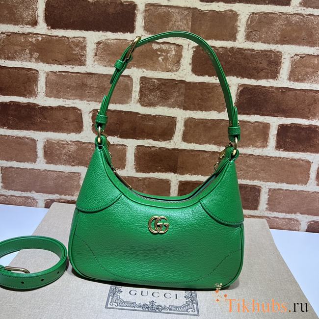 Gucci Aphrodite Small Shoulder Bag Green 25x19x7cm - 1