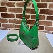 Gucci Aphrodite Small Shoulder Bag Green 25x19x7cm - 5