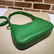 Gucci Aphrodite Small Shoulder Bag Green 25x19x7cm - 4