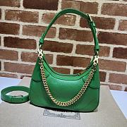 Gucci Aphrodite Small Shoulder Bag Green 25x19x7cm - 2