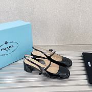 Prada Patent Leather Slingbacks Black - 1