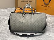 Louis Vuitton LV Keepall 50B Gray 50 x 29 x 23 cm - 1