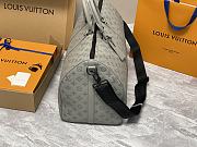 Louis Vuitton LV Keepall 50B Gray 50 x 29 x 23 cm - 3