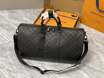 Louis Vuitton LV Keepall Bandoulière 50 Shadow Leather 50 x 29 x 23 cm