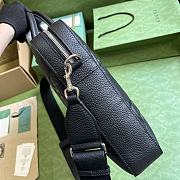 Gucci Jumbo GG Briefcase Black 40x29x6cm - 5