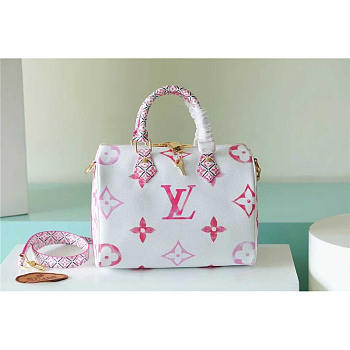 Louis Vuitton LV Speedy Bandouliere 25 Pink 25 x 19 x 15 cm